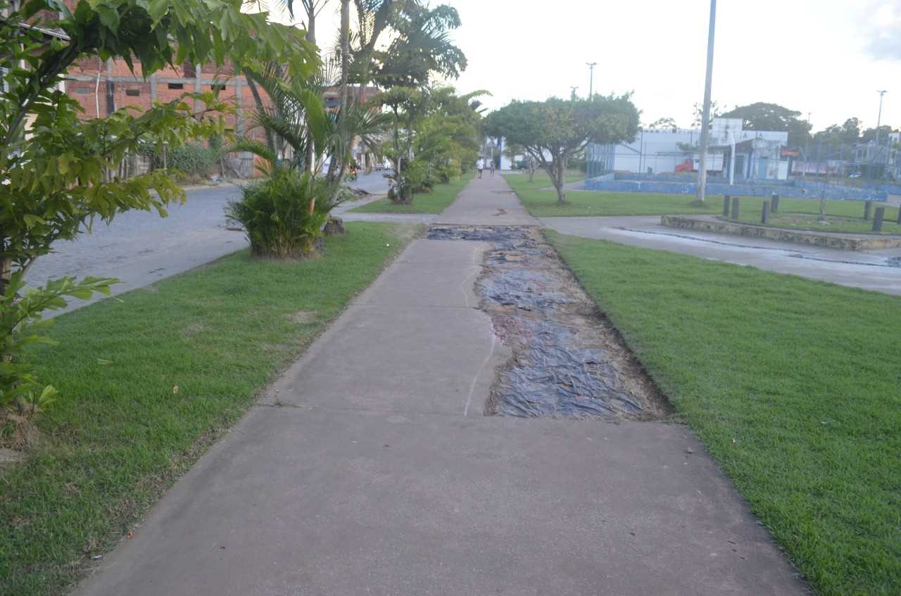 Camacã: Prefeitura dá início a reforma da Praça Mario Batista
